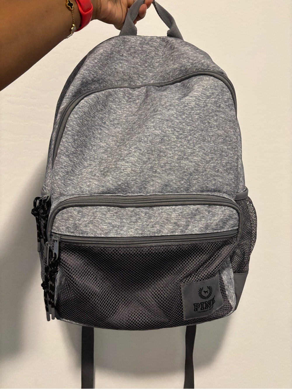 Gray Casual Victoria’s Secret PINK Backpack